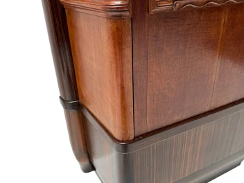 Art Deco Amsterdamse School Cabinet by J. B. Hillen Amsterdam, 1920s